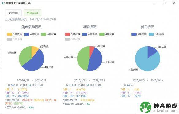 原神过期的抽卡记录