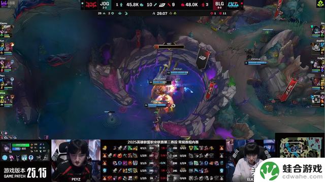 BLG2-1战胜JDG，取得5连胜！xun多次失误被击溃，JDG错失胜机