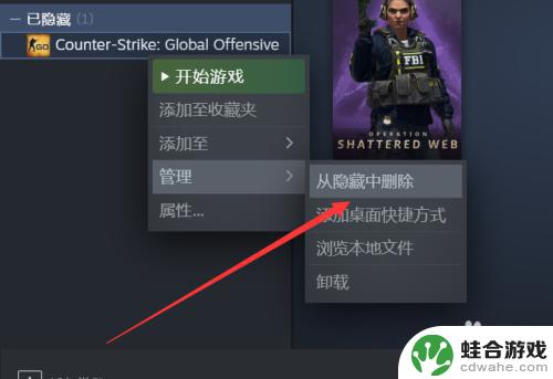 steam怎么看已经隐藏的游戏