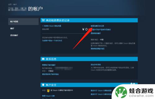 如何查看steam付费记录