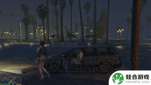 gta5如何把车门撞掉