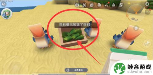 迷你世界如何吸引嘟嘟鸟