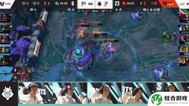 EWC英雄联盟:G2成功逆转BLG,一追二晋级四强