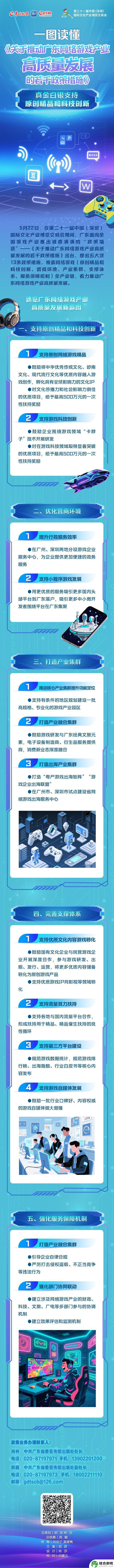 揭秘广东新出台的网络游戏“重奖”政策,一图看懂“大礼包”