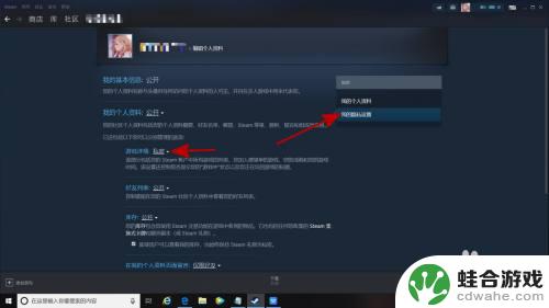 steam不让好友看到我的成就