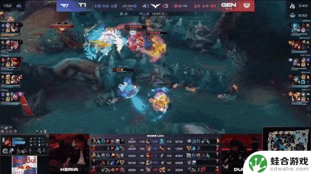 2025LCK第三轮T1以2-1战胜GEN