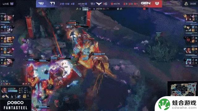2025LCK第三轮T1以2-1战胜GEN