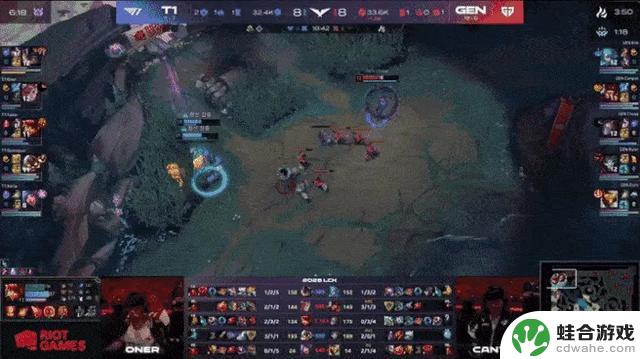2025LCK第三轮T1以2-1战胜GEN