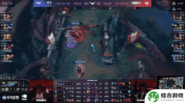 2025LCK第三轮T1以2-1战胜GEN