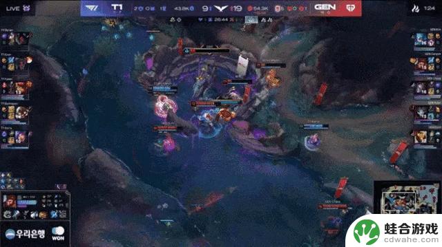 2025LCK第三轮T1以2-1战胜GEN