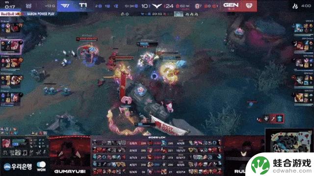 2025LCK第三轮T1以2-1战胜GEN