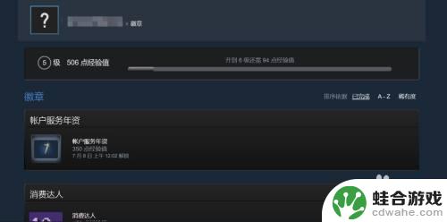 steam游戏数量徽章等级