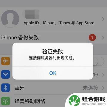 苹果手机id无法验证怎么办