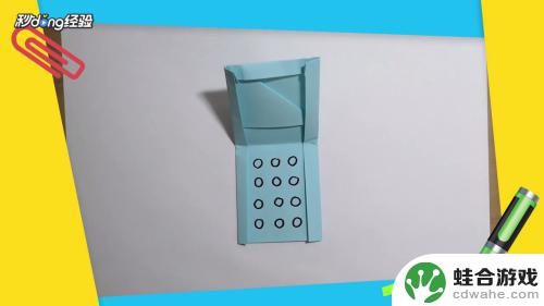 如何用纸做个迷你手机